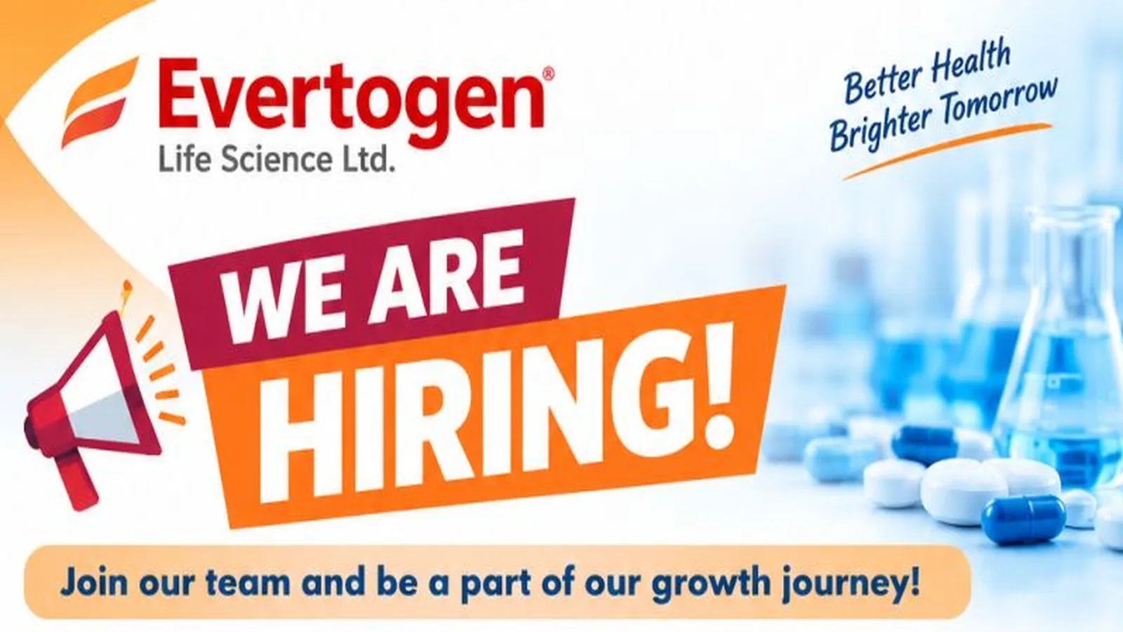 Hiring for Quality Control and Assurance at Evertogen Life Science Ltd