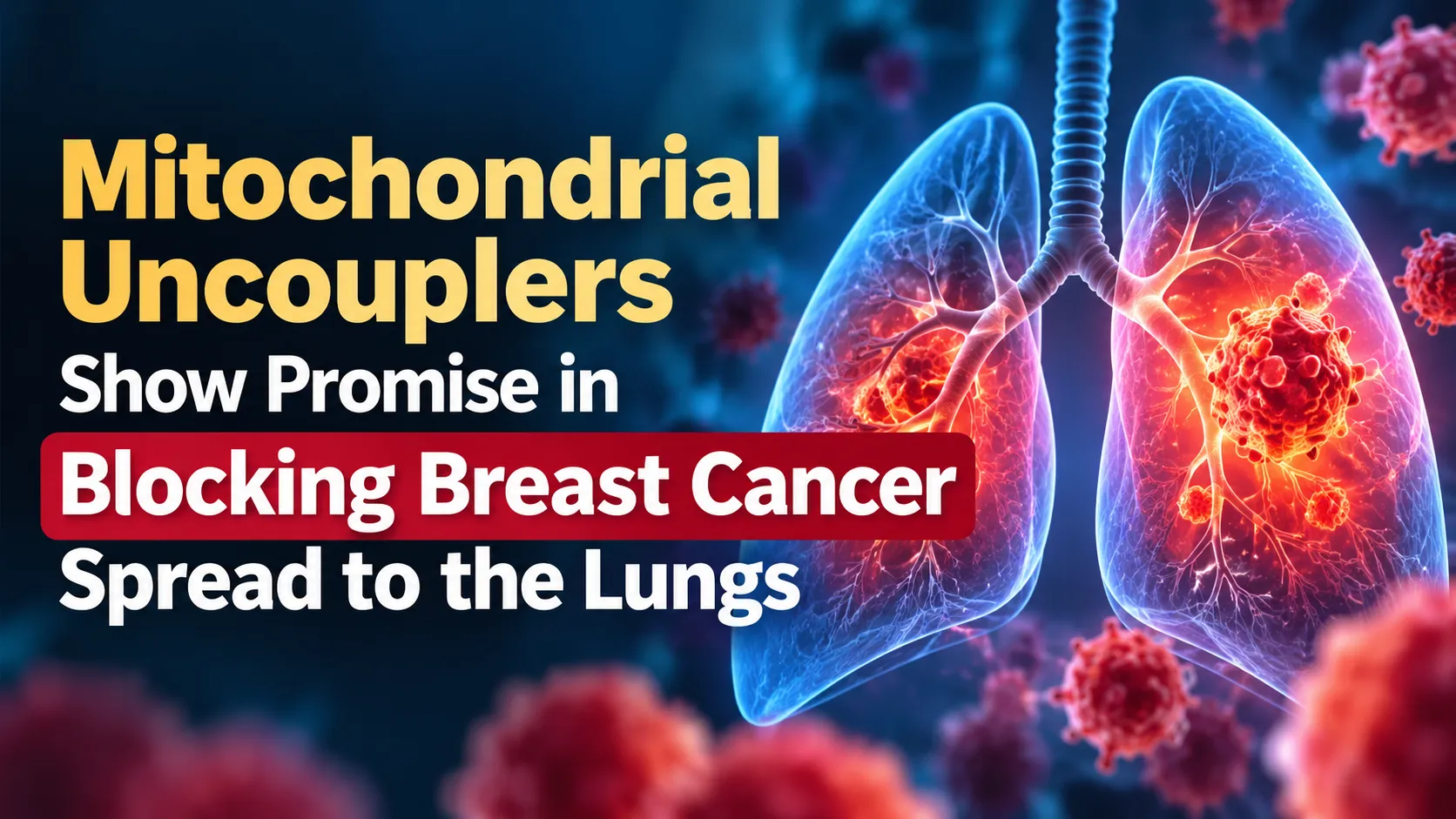 Mitochondrial Uncouplers Show Promise in Blocking Breast Cancer Spread to the Lungs