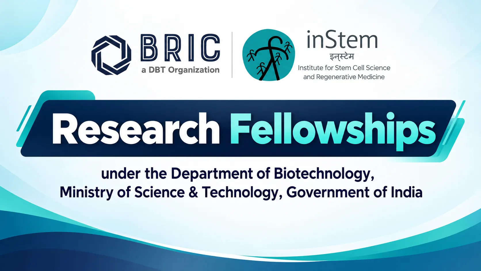 Research Fellowships at Institute for Stem Cell Science & Regenerative Medicine