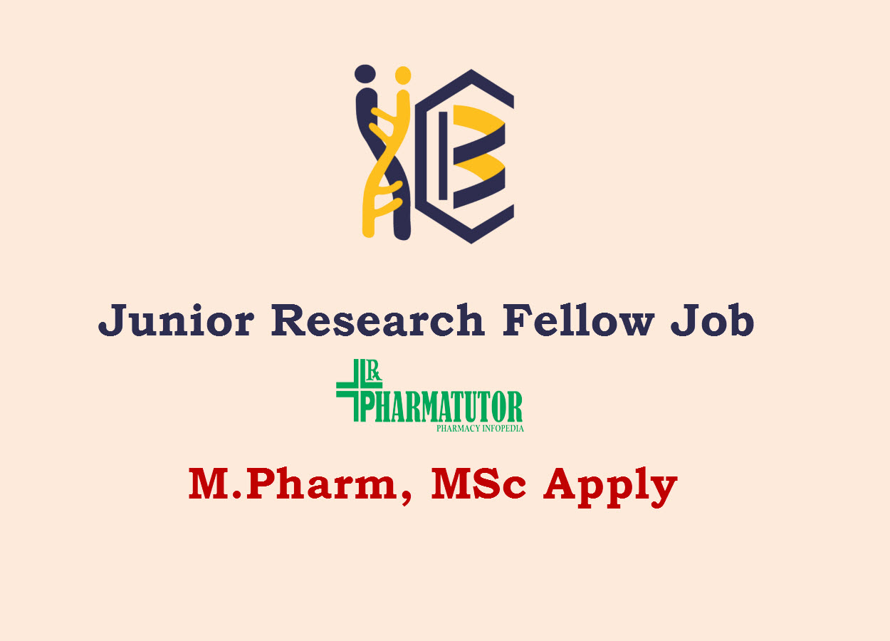 Vacancy for Junior Research Fellow at IICB | M.Pharm, MSc