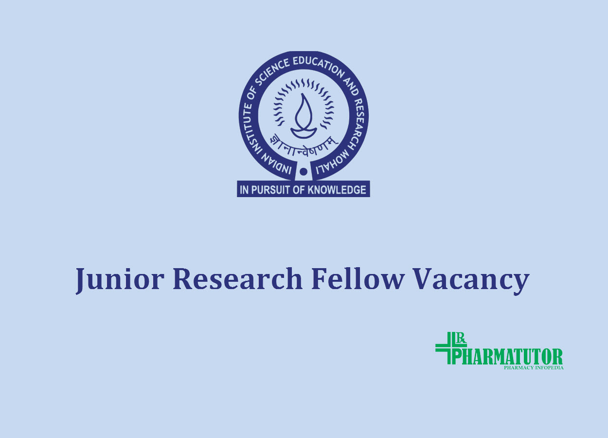 Vacancy for Junior Research Fellow at IISER