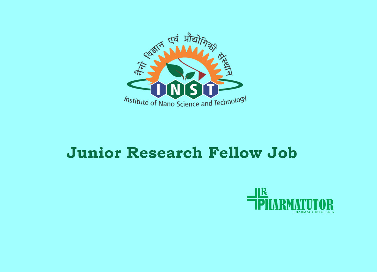 Vacancy for Junior Research Fellow at INST