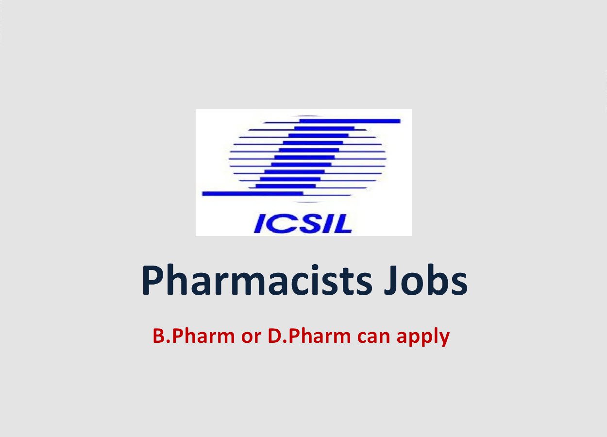 Walk in for post of Pharmacists at Lok Nayak Hospital by ICSIL